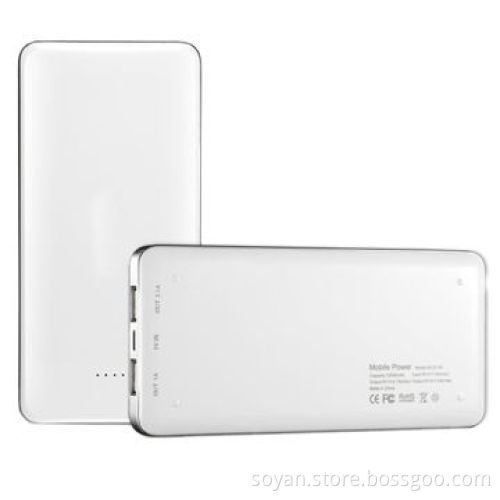 Cheap promotional external power bank, 12,000mah two color for choose